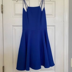 Blue dress